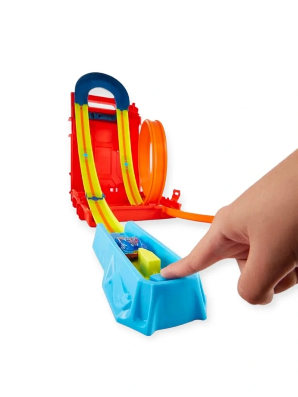 Hot Wheels Track Builder Fuel Can Stunt Box